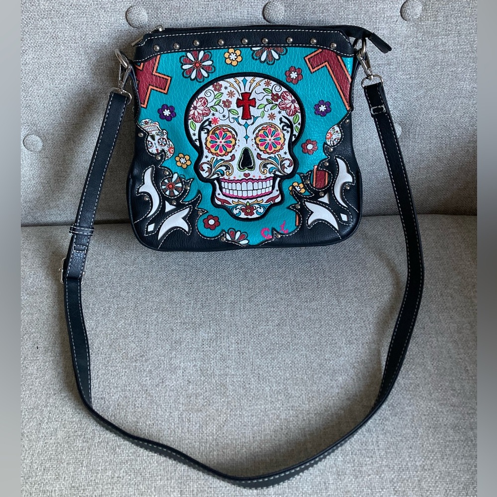 Cowgirl Trendy Day of the Dead purse